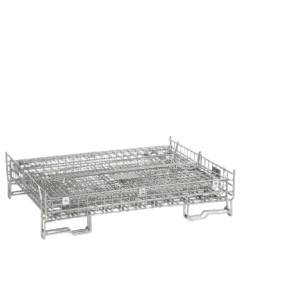 conteneur fil grillagé rackable au format palette 1200x1200