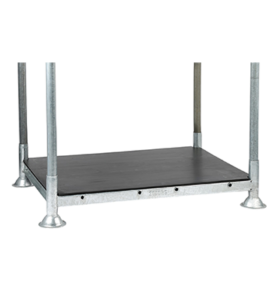 plancher en situation sur le terack simple