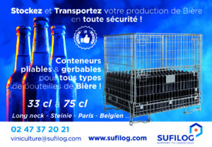 Conteneurs pour bouteilles de bière