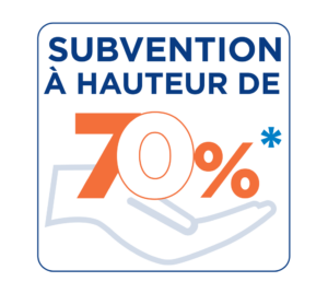 subvention à hauteur de 70%
